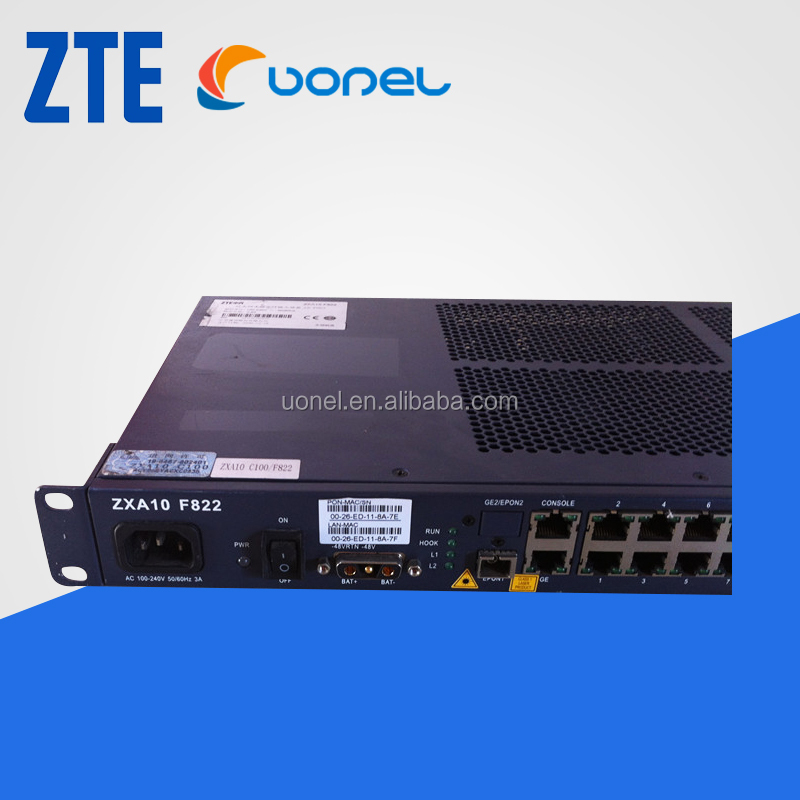 ZTE F819 ZTE ZXA10 MDU F819 Device F823 F822 F821 F820 F803 F804 -8/16/24 GPON/EPON ONU console cable