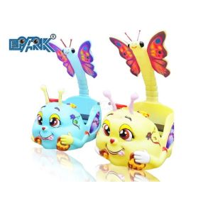 350W Glowing Bee Entertainment Kids Bumper Car Riding Game