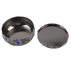 10 Oz Seamless Bowl Shaped Candle Tin Container With Lid