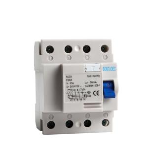 China Resin Cover 2P 4P 63A 30mA Magnetic RCCB Circuit Breaker factory