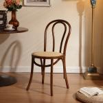 Natural Rattan Cushion Solid Wood Wedding Wooden Chair Modern Customized Banquet