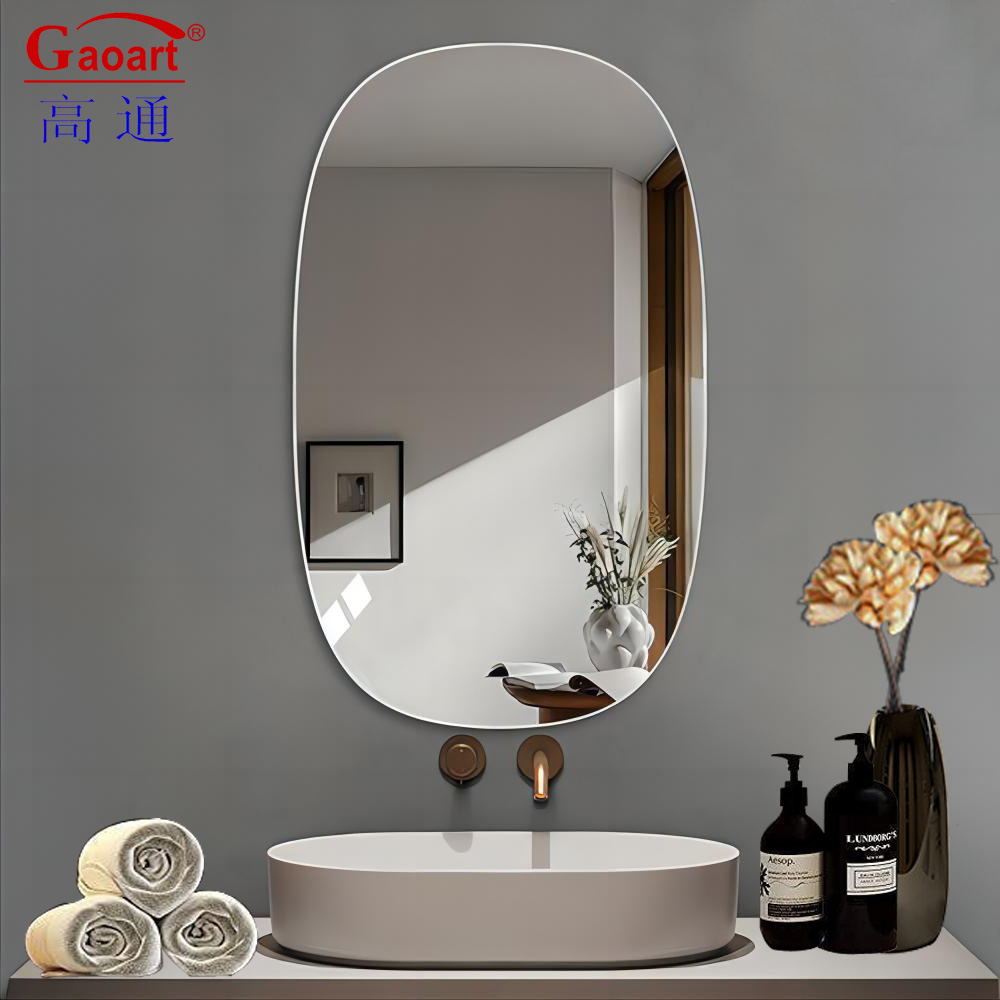 Small Decorative Cheval Mirror for Round Salon Safety Square Arch in Modern Style