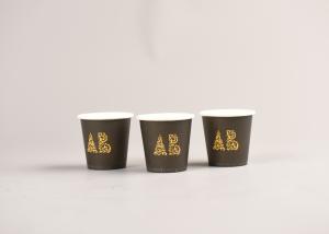 China 30ml 60ml Take Out Disposable Paper Cups Hot Chocolate Cups With Lids factory