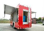 Gross Weight 7880kg Fire Equipment Truck , Measuring Meter Heavy Rescue Fire
