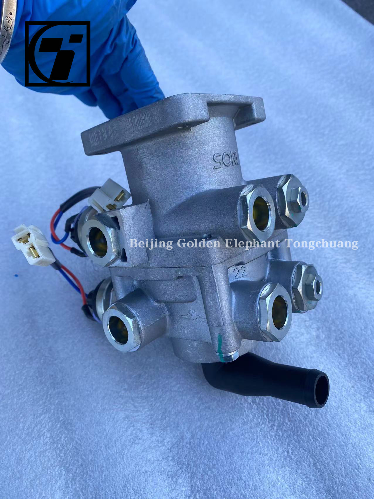 First Generation GRATOUR ix5 MPV 16.01- Omako Original Futon Ring Rewo Era Brake Valve with D0355170100A0 Joint Assembly