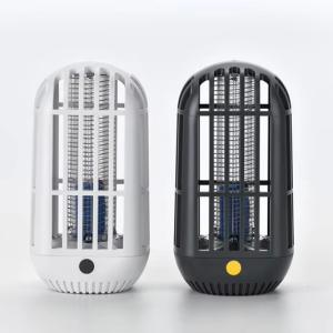 China Type C Rechargeable Li-ion Battery Electric Shock Mosquito Killing Lamp Flying Insect Trap Killer factory