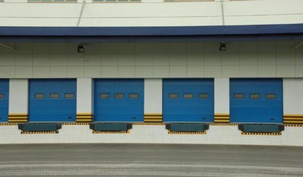 Electric Remote Overhead Sectional Door Panel Thickness 40mm~80mm Length 8000mm
