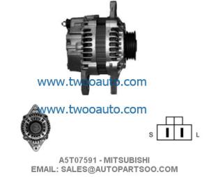 China A5T07591 A5T07592 - MITSUBISHI Alternator 12V 75A Alternadores factory