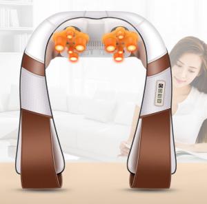 China Electronic Vibration Tapping Shiatsu Neck And Shoulder Massager With Heat factory