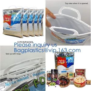 Manufacturer customized portable student instant bag aluminum foil thermal