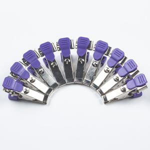 China Veterinary ECG Parts Reusable ECG Alligator Clip Adapters 9101-20-58104 ECG Electrodes Connector factory