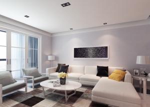 China Luxury Embossed Washable Vinyl Removable Wallpaper For TV Background / Living Room factory