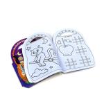 Die Cutting Handle Sticker Book Printing Hollowen Title 7.87*11.02'' Size