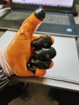 13G Double Dip Nitrile Coated Work Gloves For Heavy Work