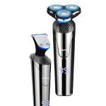 Cordless Electric Razor For Men Shaving IPX7 Waterproof Wet Dry 4 In 1 Shavers