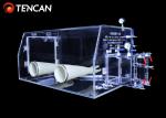 Transparent Laboratory Glove Box , 10mm/15mm/30mm Thickness Acrylic Glove Box