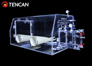 China 15mm Thickness Acrylic Glove Box Highly Transparent CE / ISO Standard factory