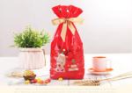 Best Selling Christmas Bag Candy Treat Bag Christmas Drawstring Bag