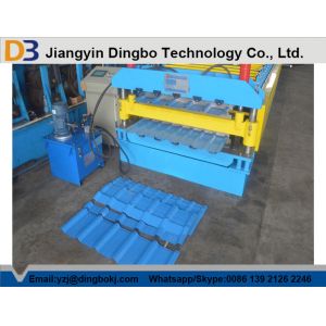 Double Layer Roll Forming With Machine Colored Steel Sheet And Galvanized Steel Sheet