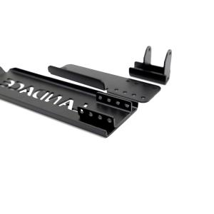 China Powder Coating Finish Stainless Steel Foot Rest Pedal Plate Cover for Car Accessories factory