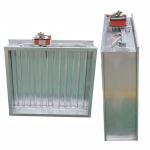 Affordable Electro Mechanical Galvanized Steel / Stainless Steel Fire Dampers