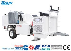 China Single Axle 130KN Tension Stringing Equipment Hydraulic Tensioner factory