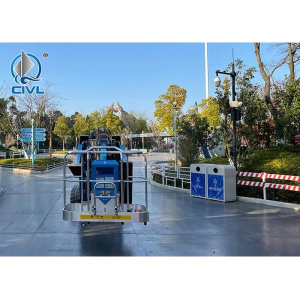 33m/43m/52m Spider Aerial Work Platform / Crawler Type Cherry Picker In Narrow Places