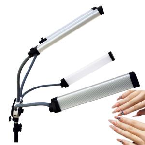 China 96w Spa Double Arms LED Fill Light For Eyelash Extensions Photography Four Arms Beauty Lamp factory