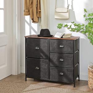 China Chest of Drawers for Bedroom, Unique Design Storage Dresser, Dresser with Fabric Drawer, Drawer Dresser, ULVT05H factory