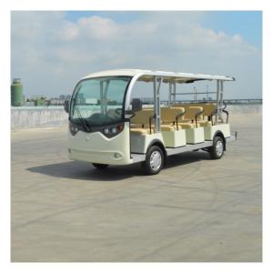 China 14 Seats Electric Sightseeing Bus 72v Lithium Battery Custom Golf Carts For Park factory