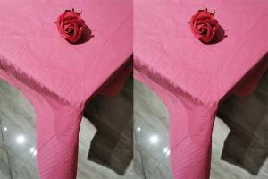 China 54x108&quot; Disposable Paper Activity Tablecloth One Time Paper Table Cover factory