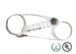FC UPC 2 mm Single Mode WDM 1310 / 1550nm 1 X 2 For Telecom , UL ISO Approved
