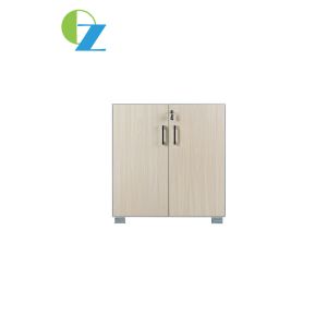 China KD Structure Slim Wood Storage Cabinet 1 Tier With Zinc Handle on sale
