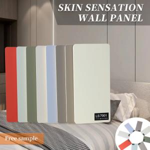 China Width 1.22m PVC Skin Feel Decorative Interior Design Wall Insulation Panels factory