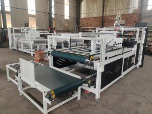 China 3.2kw Semi Auto Folder Gluer Machine Glue Stick Filling Machine factory