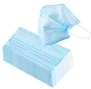 China Antibacterial Disposable 3 Ply Non Woven Face Mask For Food Service Personnel factory