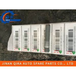 China Wg9700220004 Gear Box Assembly ISO9001 Double Stud M10 on sale