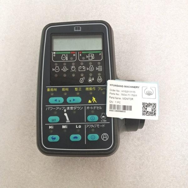 Excavator Electrical Parts Monitor 7834-77-7001 7834-71-6000 7834-71-6001 7834