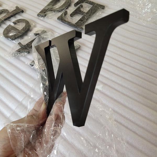 5Mm to 20 Mm Depth Black Acrylic Customize Letters Perspex 3D Schriftzug Laser Cutting Plastic Acrylic Letters for Wall
