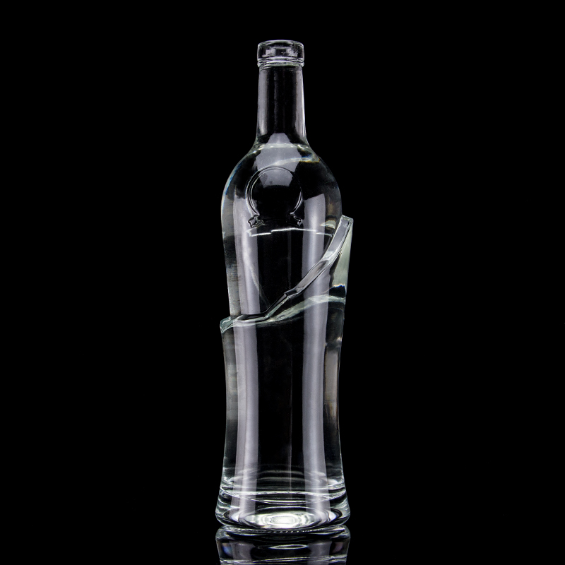 Special Design Screw Cap Glass Bottle for Fancy Tequila in Industrial