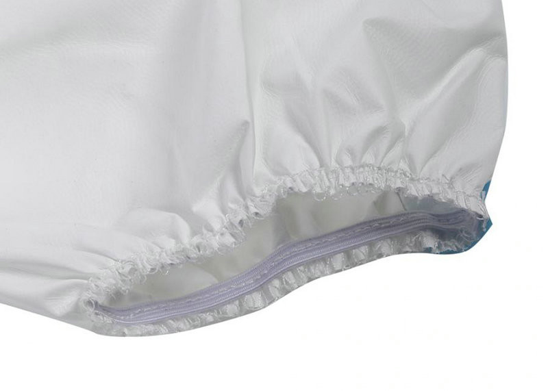 Dust Proof Full Body Disposable Coveralls Prevent Invasion For Staff