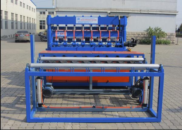 Stainless Steel Automated Fence Panel Machine , Electric Weld Mesh Making