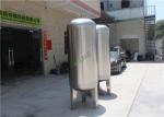 Multi Media 316 Stainless Steel Filter Housing , Industrial Water Filter Housing