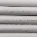 Low Carbon 304L Stainless Steel Seamless Tube SCH40 DN10-300 In 6m Length
