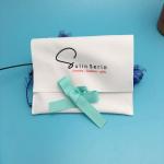 Ribbon Closure Jewelry Envelope Pouches Recycled For Christmas Gift Packing