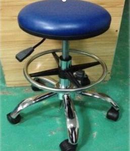 China PU Leather Foam Anti Static Chair Ergonomic Task Stool For Electronics factory