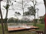 Hotel Clear Inflatable Bubble Tent , Outdoor Inflatable Transparent Tent For