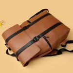 20-39Litre Modern PU Fabric Business Backpacks , Waterproof Laptop Backpack For
