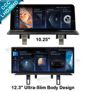 China 10.25''/12.3'' Screen For BMW 1 Series E81 E82 E87 E88 2006-2012 CCC Android Multimedia Player factory