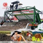 380v Bio Waste Chicken Manure Fermentation Organic Fertilizer Compost Turner